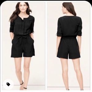 LOFT Long Sleeve Romper